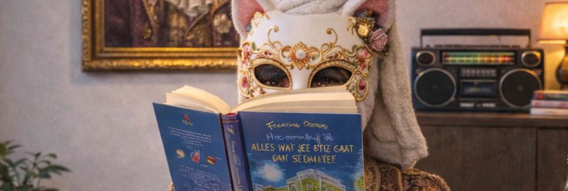 CSE Tijdlijn Berichten 25 26 The Masked Reader The Glamour Cat